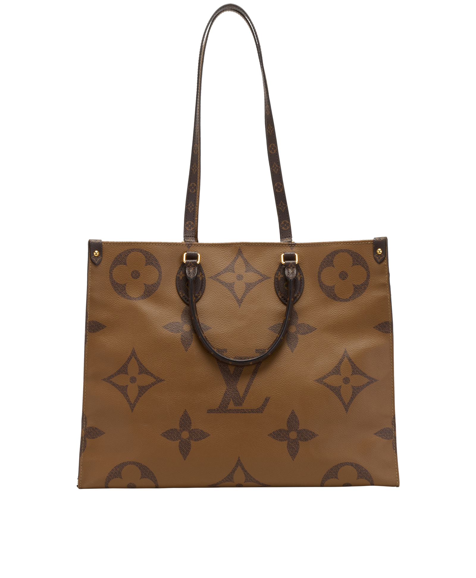 OnTheGo GM, &pound;1,300, Handbags, Brown, Canvas, Back view